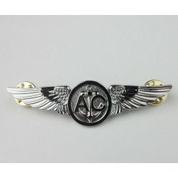 US Navy Aircrew silver wings badge