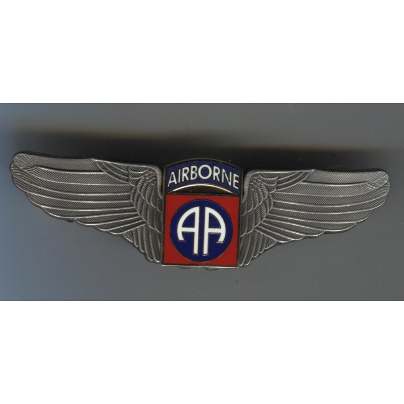 US Army 82nd Airborne Division Wings Badge Pin