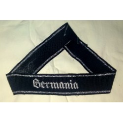 SS Germania, for officers,with gothic characters embroidered in silver thread