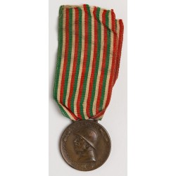 medaglia guerra italo austriaca fusa nel bronzo nemico