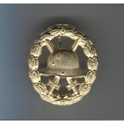 Gold wound badge
