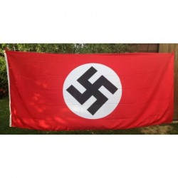 bandiera del partito 122x276 cm in poliestere con cordino