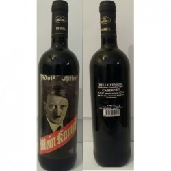 bottiglia vino di Hitler 2  Bordolese di rosso Cabernet 75 cl