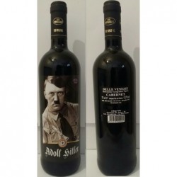 bottiglia vino di Hitler 5  Bordolese di rosso Cabernet 75 cl
