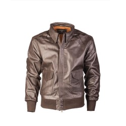 US A2 leather flight jacket