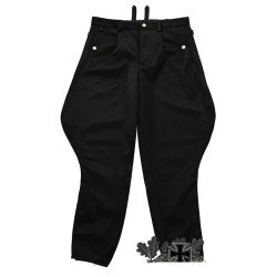 SS Officer M32 Black Breeches