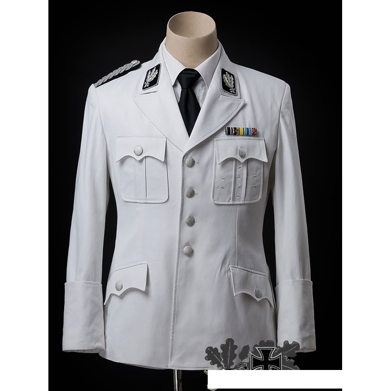 SS officer white summer uniform