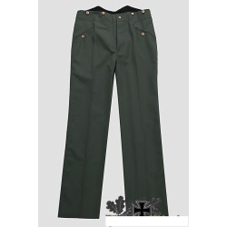 Pantalon Officier gris vert