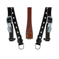 M39 leather Y-straps