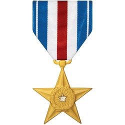 Medaglia stella d'argento