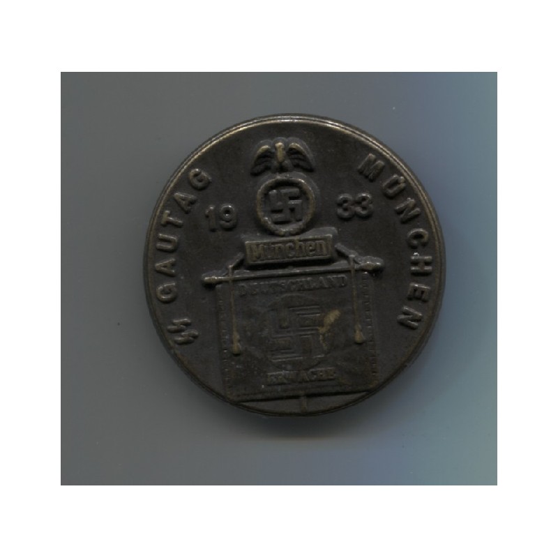 SS Gautag Munchen 1933 badge