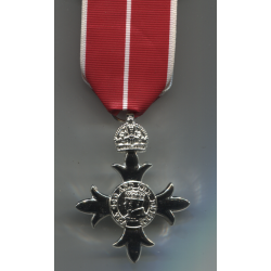 Cruz de plata MBE