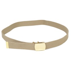 US Officer belt with brass buckle