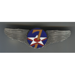 USAF 7th wings badge pin