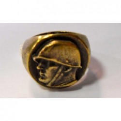 Anello del Duce in ottone 25 mm