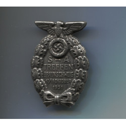 SA rally Braunschweig 1933 silver badge