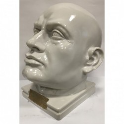 Bellissimo busto in polvere di marmo h 30 cm