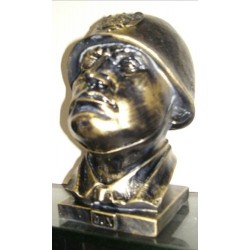 Busto in marmo colore bronzo o nero