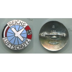 Distintivo smaltato della Reich Luftschtz 25 mm