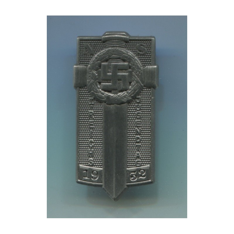 Distintivo Hitlerjugend per il Primo Raduno di Postdam Argento