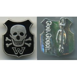 Waffen SS divisions acknowledgement badge with trademark Ges.Gesch.
