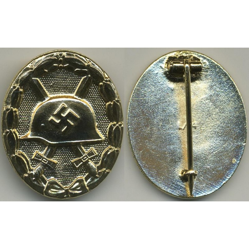Distintivo di riconoscimento per ferita in guerra. Oro