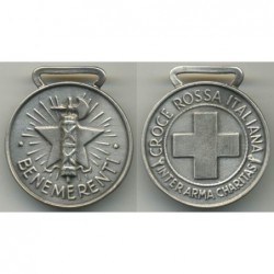 Silver medal of Italian Red Cross in RSI