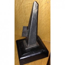 Decorative object representing a fascist Obelisk