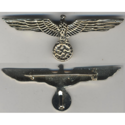 Eagle for chest in metal