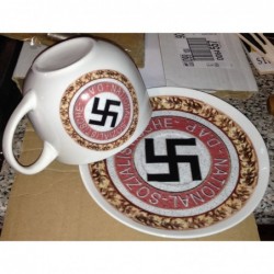cup and plate Nsdap
