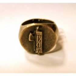 Fascist ring in brass 25 mm