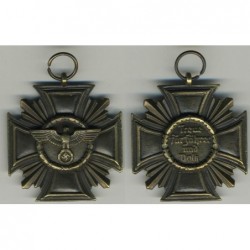 Medaglia in bronzo per Servizio fedele  nell NSDAP  10 anni