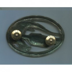  nickelplated and antiqued finish