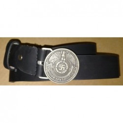 Modern portable belt with buckle