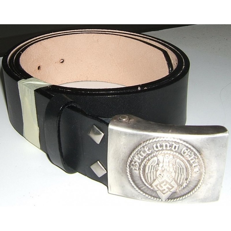 Cintura dei membri delle Hitlerjugend con attaco portabile. Lunghezza 120 cm