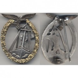 Seekampfabzeichen der Luftwaffe - zweiteilig