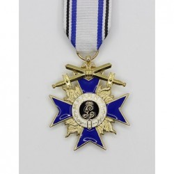 Bavarian Merit Cross 3rd Class with Swords with ribbon