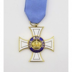 Prussian Order of the Crown 3rd class with ribbon