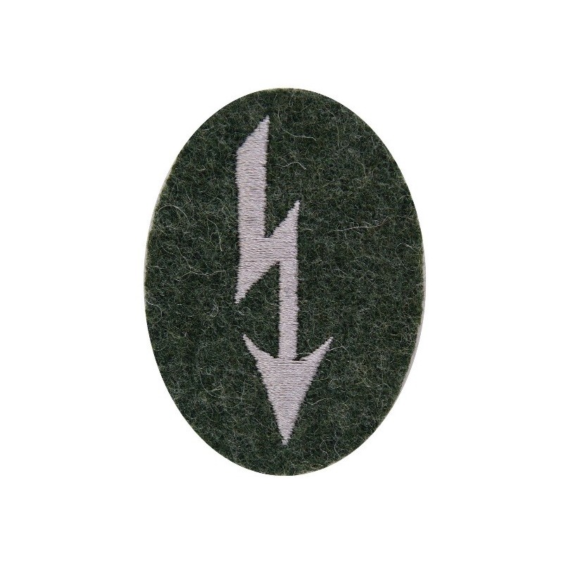 Signal troops sleeve patch  field green