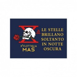 Bandiera Xmas con motto in polyestere 100x70 cm