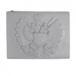 Fibbia austroungarica M15 in acciaio verniciato grigio