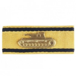 Distintivo di distruzione di carri armati dorato per 5 carri armati