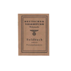 Volkssturm Soldbuch