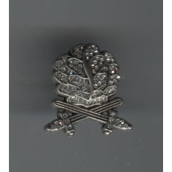 Silver Oak Leaves with...