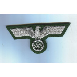 WH, officer, green wool
