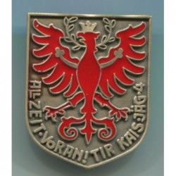 Distintivo smaltato 4 Kiserjgerregiment