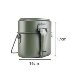 German metal mess tin