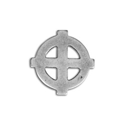 Silver Celtic cross