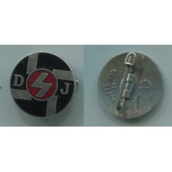 Distintivo smaltato di propaganda della Detsche Jugend 21mm