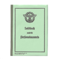 Polizei Soldbuch